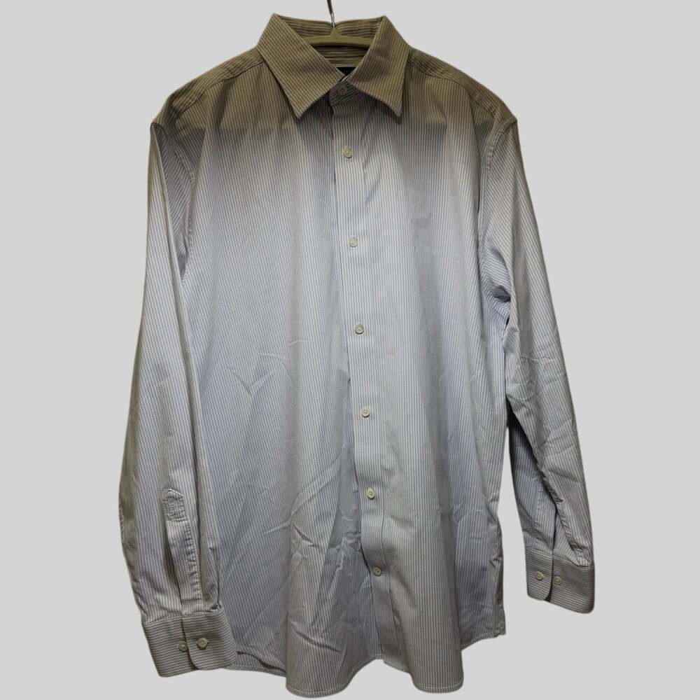 Brooks Brothers Regent Fit Supima Cotton Stripe Long sleeve Shirt |L 16.5